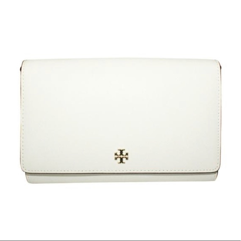 Tory Burch Emerson Chain Wallet EUC